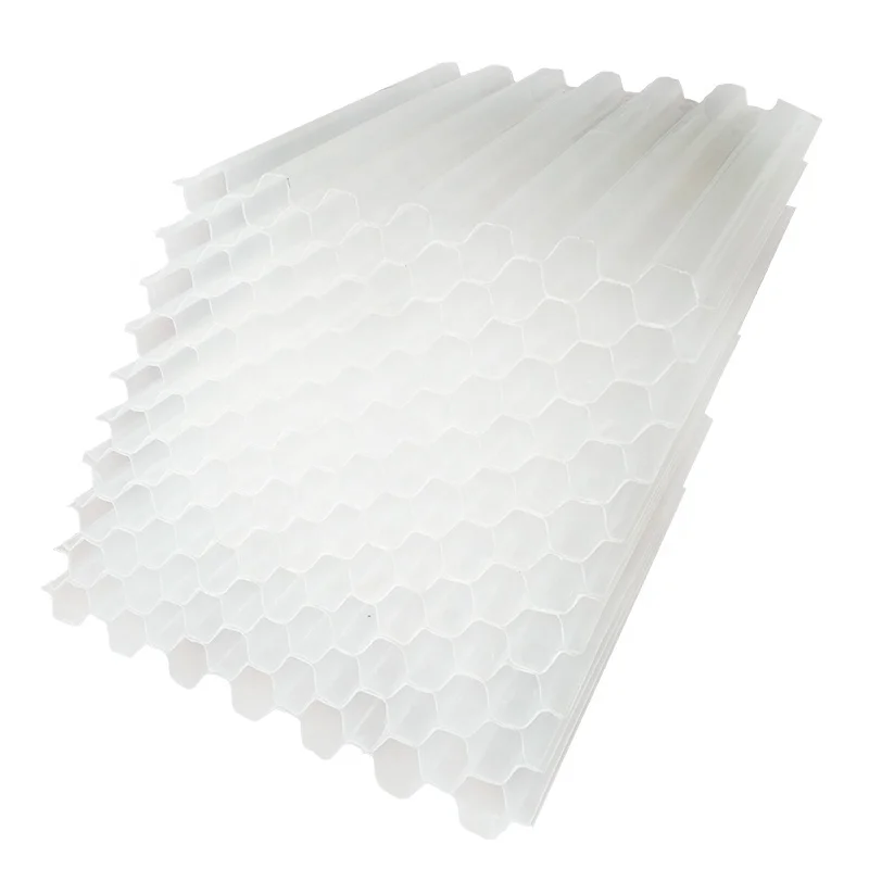 50mm PP and PVC Hexagonal Honeycomb for Lamella Clarifier Plate Tube Settler for Water Treatment