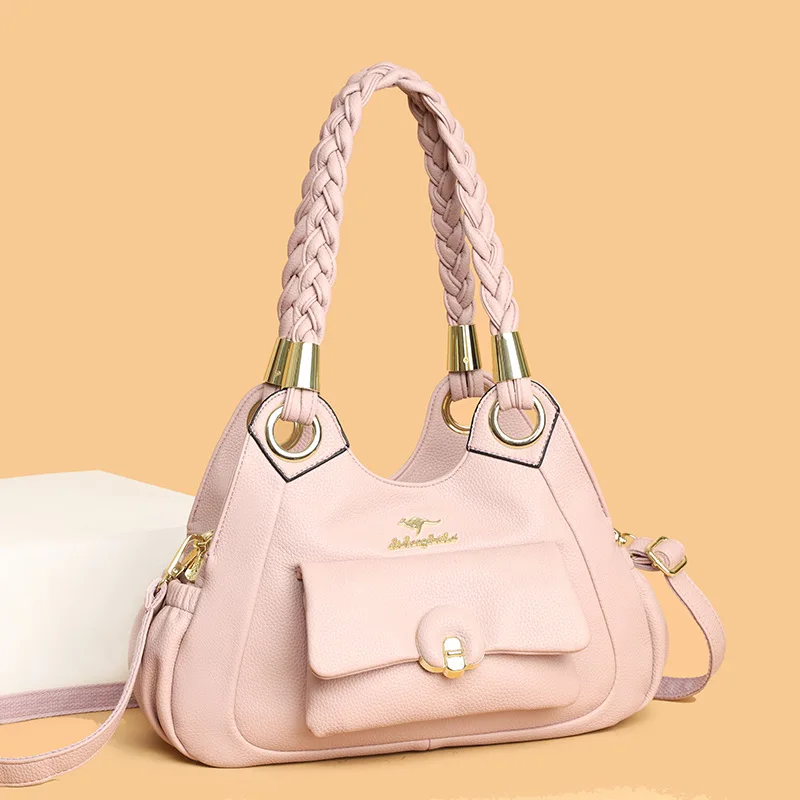 New Luxury PU Women's Handbag Large Capacity Shoulder Women's Handbag Designer Bag Fashion Crossbody Bag