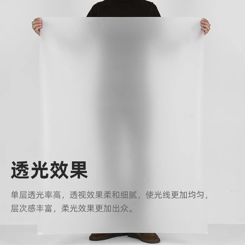 Photography Studio Accessories Soft Paper Diffuser Soft Cloth Backdrop Sulfate Paper  Glass Reflective Products Shooting Props