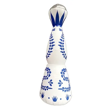 Large Art Decorative Inflatable Wine Bottles Advertising Inflatable Liquor Bottle Model for Art Exhibition