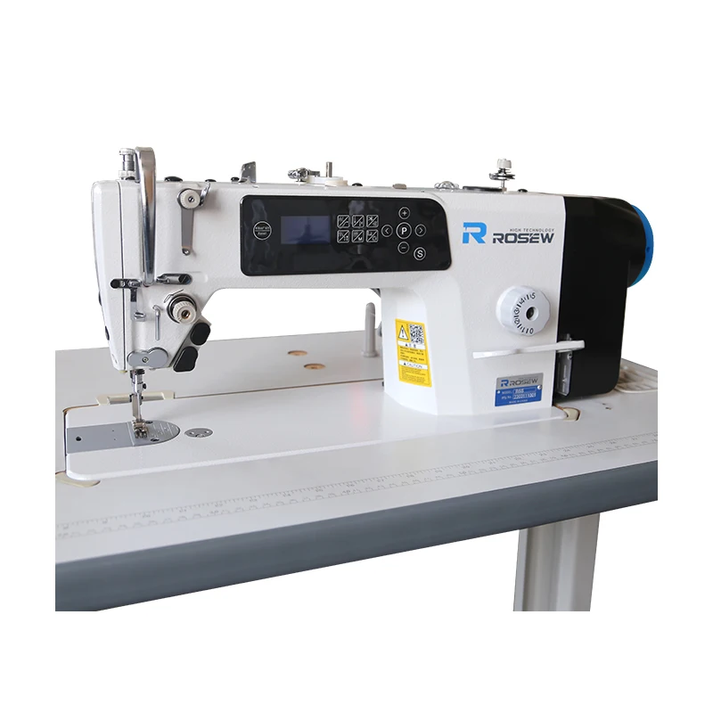 R6S Computerized Type Full Function Single Needle Lockstitch Industrial Sewing Machine