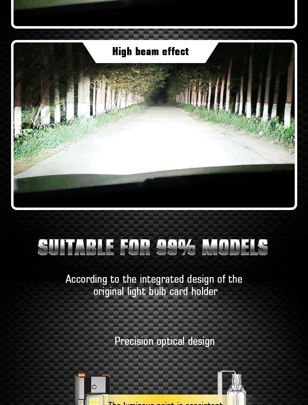 Auto Car Light High Power Zinc alloy LED Headlight canbus led D1S D2S D3S D4S D5S D8S LED Bulb Car LED Light HID Upgreat to LED