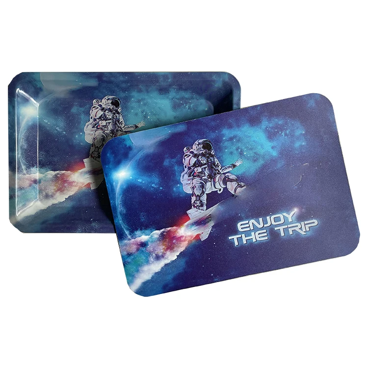 Металлический переносной лоток 18*12 5 см с магнитными крышками