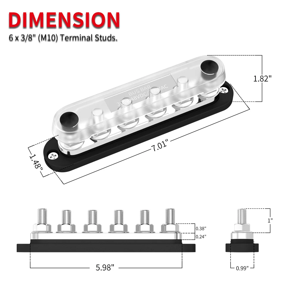 Barre Plate En Cuivre 3x25x200 Mm - Conductivité élevée, Pour Busbar, électricité, Bricolage
