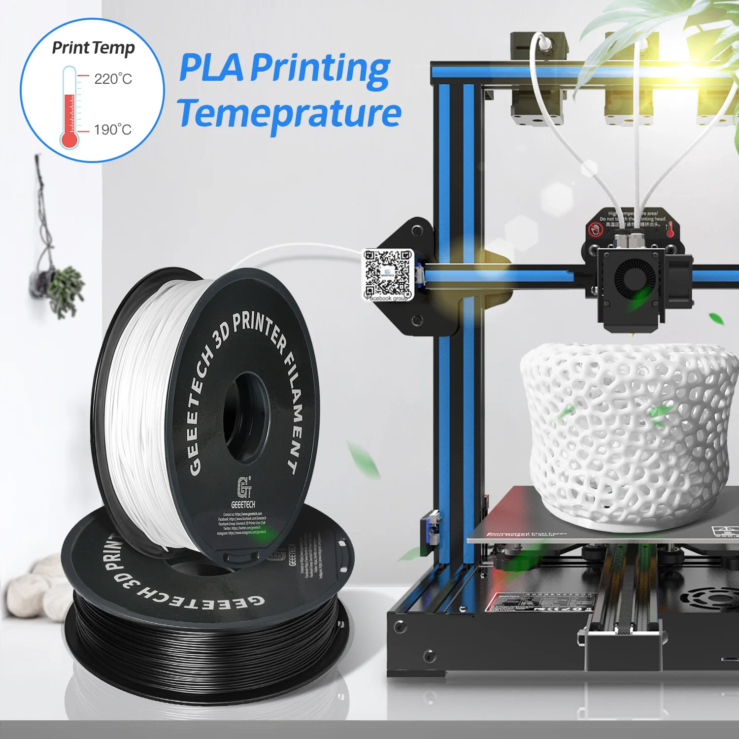 Factory Direct Without Bubble 1kg/roll Pla 1.75 3mm 3d Printing ...