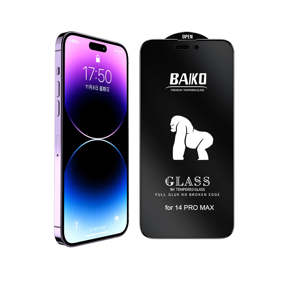 BAIKO for Iphone 17 Pro Max Phone 9D 18D 21D Matte Nano Glass Screen Film  Tempered Protective Glass Screen Protector
