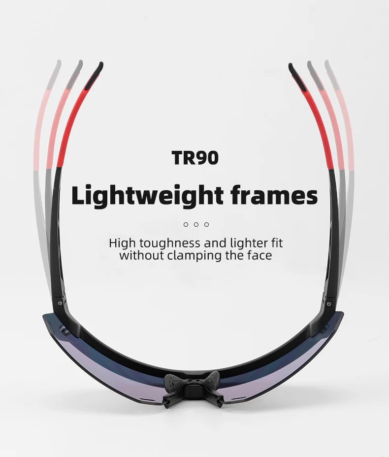 Rockbros Bicycle Sunglasses Changepiece Split Hd Large