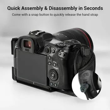 SMALLRIG Camera Cage Wrist Strap Hand Strap with Quick Adjustable and Detachable Design Secure Grip for Camera Cage 3848 detail image