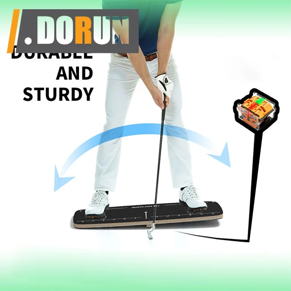 Movemate Wood Wobble Board Set Stability Trainer for Figure Skating and Golf Balance Training with Physical Therapy Benefits