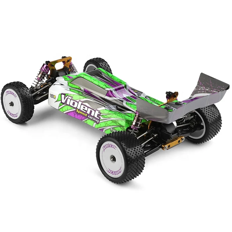 Xk Wltoys 104002 1/10 Alloy Metal Chassis 4X4 Brushless RC Buggy