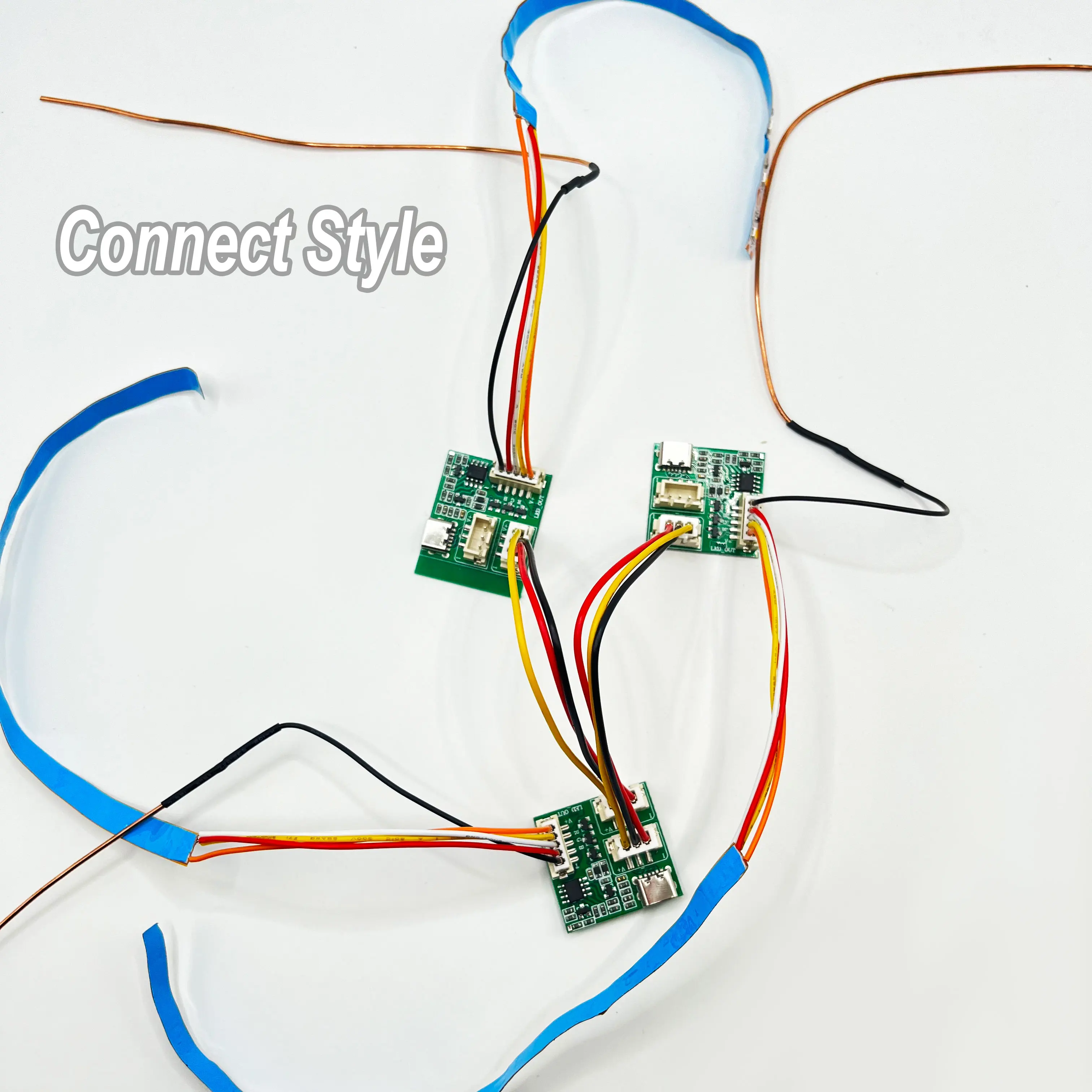 Touch Sensor Circuit Board Kit - Smart Table Module With LED Strip For Hexagon Tables