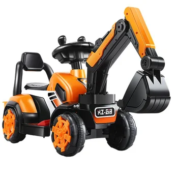 Best Quality Promotional Car Kids Electric Toys Children Can Ride Excavator Mini Excavator Toys