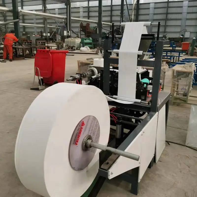 Automatic Small Scale Interfold Cotton Face Paper Towel Making Printing Machine