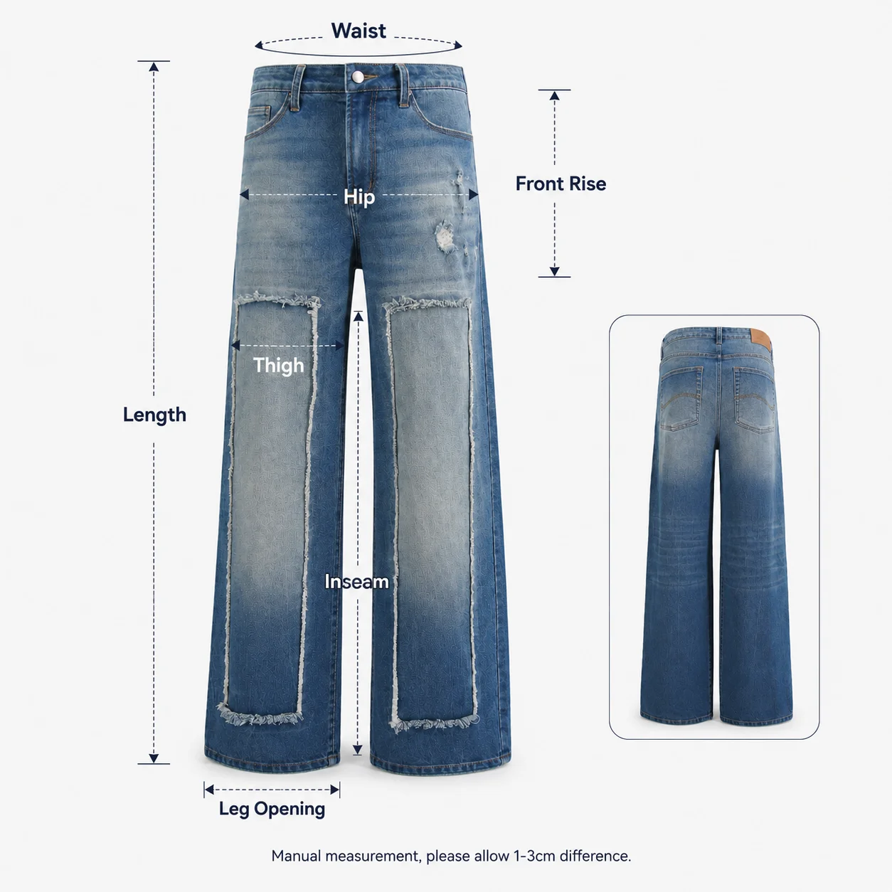 Size measurements