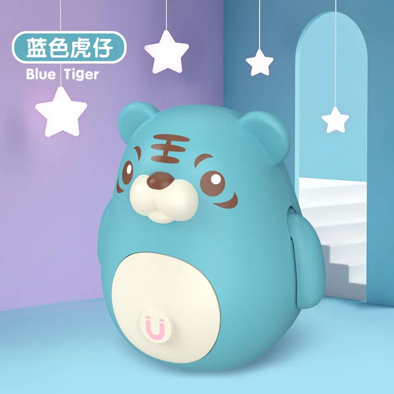 Tik Tok Factory cheap Magnetic swing chicken animal running magnetic duck team boys and girls toys educational toys