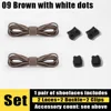 09 Brown with white dots
