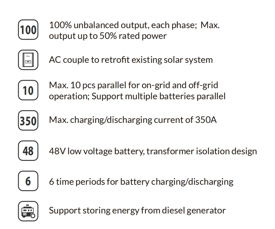 product deye inverter sun 15k sg05lp3  eu sm2 15kw three phase hybrid solar inverter cheap stock for sale-3