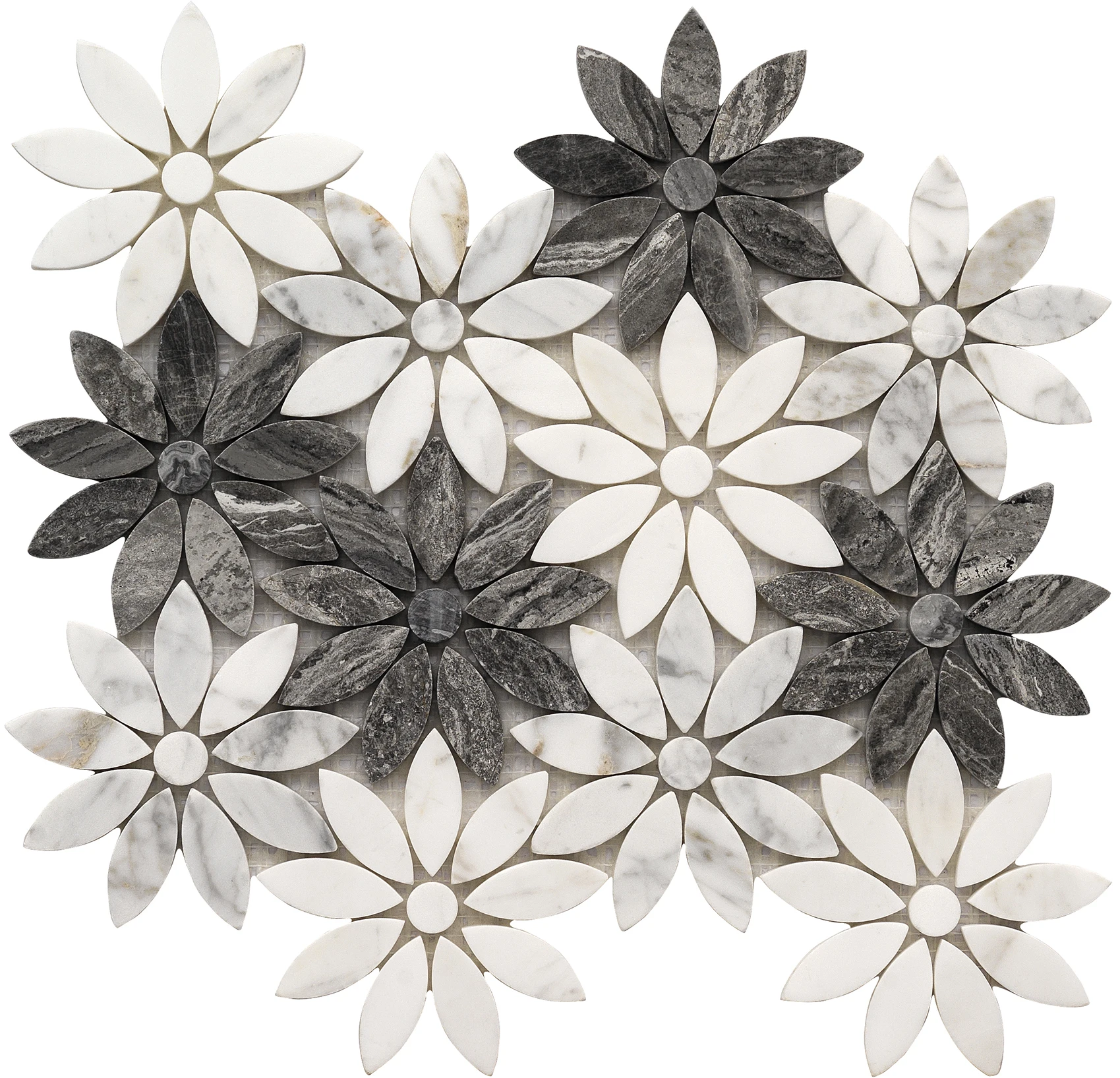 Carreaux Mosaïque En Céramique Couleurs Assorties