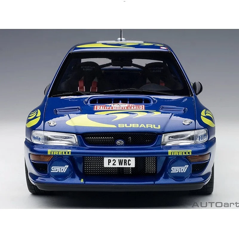SUBARU Impreza WRC ミニカー 1/18 AUTOart Autoart 1/18 Subaru Impreza WRC 1997 No.3 Rally Monte Carlo