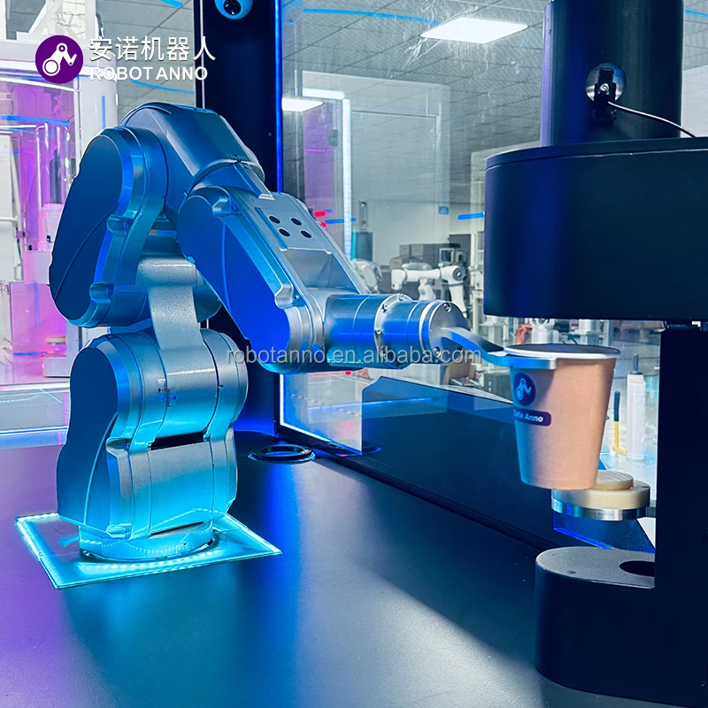6 Dof Robotic Coffee Barista - Automatic & Versatile