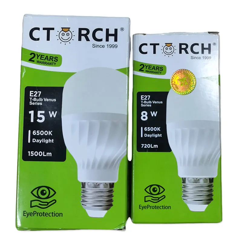 CTORCH Energy Saving LED T Bulb 220V 28W 38W 50W 60W Home Use LED Lighting With High Quality and Cheap Price