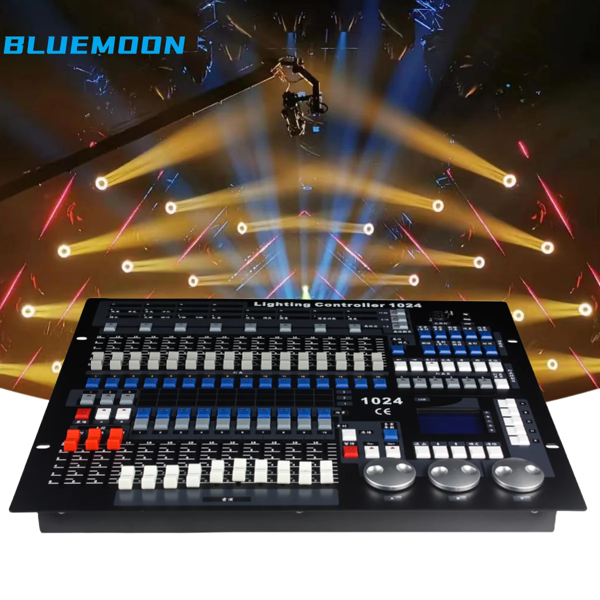 Bluemoon DMX Pearl 1O24 Stage DJ Lighting Console 1024 DMX Stage