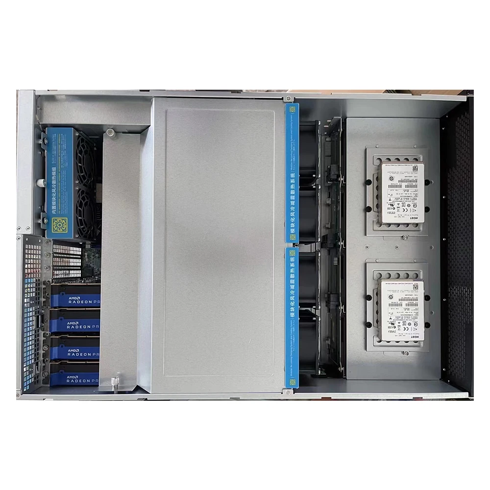 Rack Type Graphics Customizable 4 Graphics Cards Scalable Storage GPU Server Stock 4U Rack ...