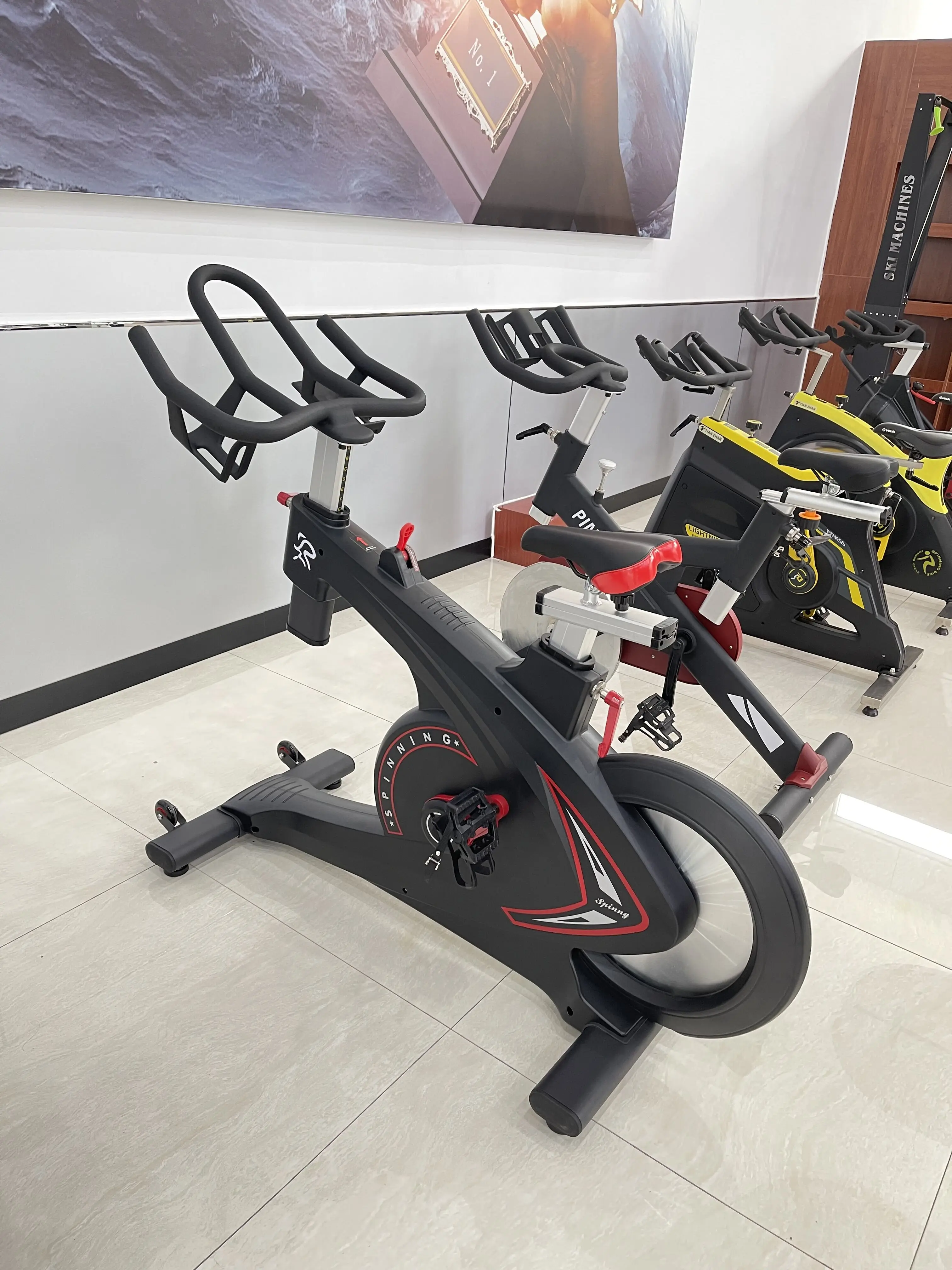 Stationary Bike Spin Bike Amazon Uk Schwinn IC8 Spinning Bike