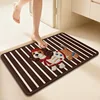 Sally hemp rubber sole - wool striped puppy