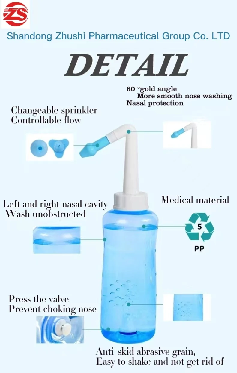 Portable Pump Device Baby Nose Sinus Rhinitis Cleaner Machine Plastic