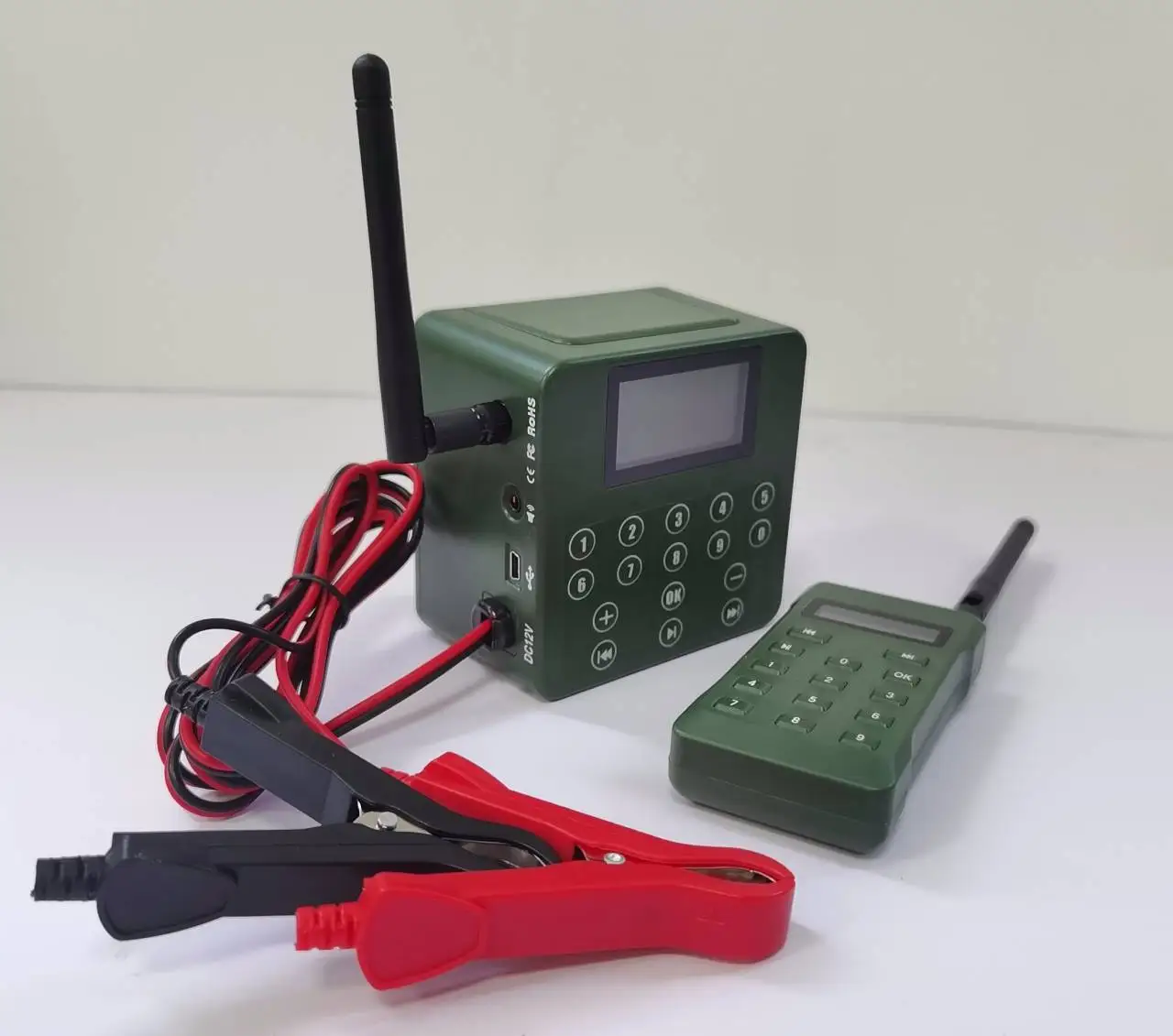 2024 New Version Digital 100Watts Bird Caller MP3 Player with Remote Control BK1528RT Hunting Equipment Bird Sounds Device