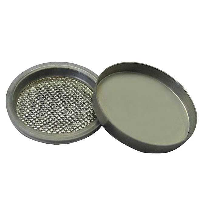 Aluminum Clad Coin Cell Case Made Of 304 Or 316 Stainless Steel With Sealing O-Ring