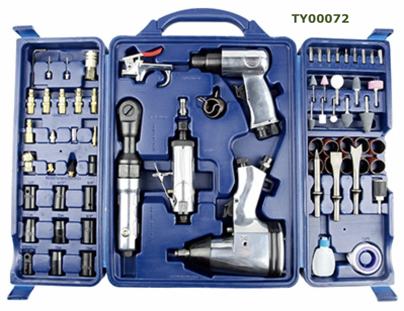 Ty00022 Pneumatic Tool Kit 22 Pc,Includes 1/2' Impact Wrench 1/2 ...