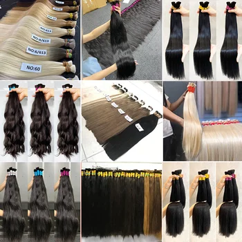 Brazilian Cabelo Virgin Bulk Cabello Humano Bundle 100% Unprocessed Raw Virgin Vietnam Human Hair Extensiones cabello natural