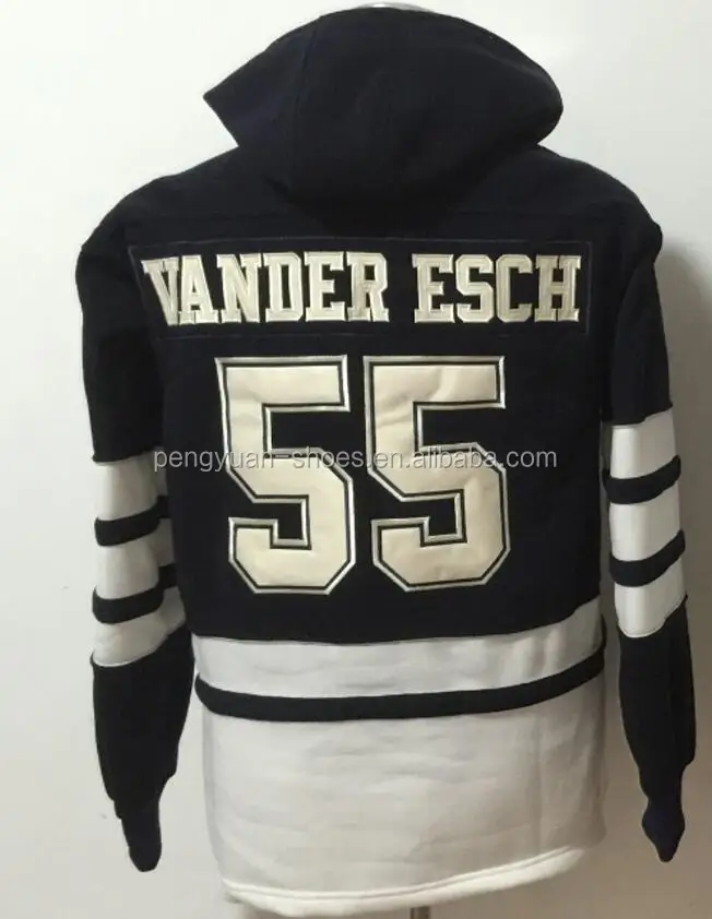 Wholesale Custom #4 Dak Prescott #21 Ezekiel Elliott #22 Emmitt Smith #7  Trevon Diggs #55 Vander Esch Style Sweater Winter Hoodie From m.