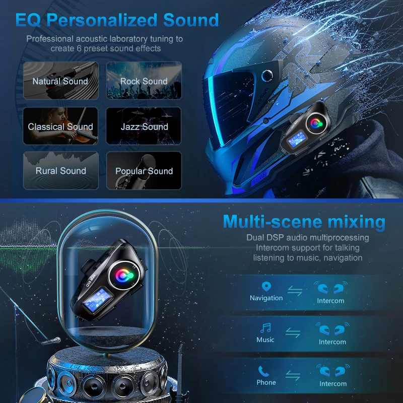 bike helmet sound fx Fodsports FX-S Motorcycle Bluetooth Headset V5.4, 2-Way Intercom Communication System with IP67 Waterproof, CVC Noise Cancellation, Hands-Free Music/Call, 2 Type Mics, Black, 1 Pack : Electronics Fodsports FX8 AIR Motorcycle Bluetooth Intercom is a great purchase for those who want to talk with their partner while riding their motorcycles AFX FX-200 Slick Helmet -
