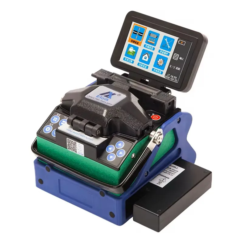 Fusion Splicer With Removable Battery Eloik Alk 88a Fiber Optic Splicing Machine Buy Ftth