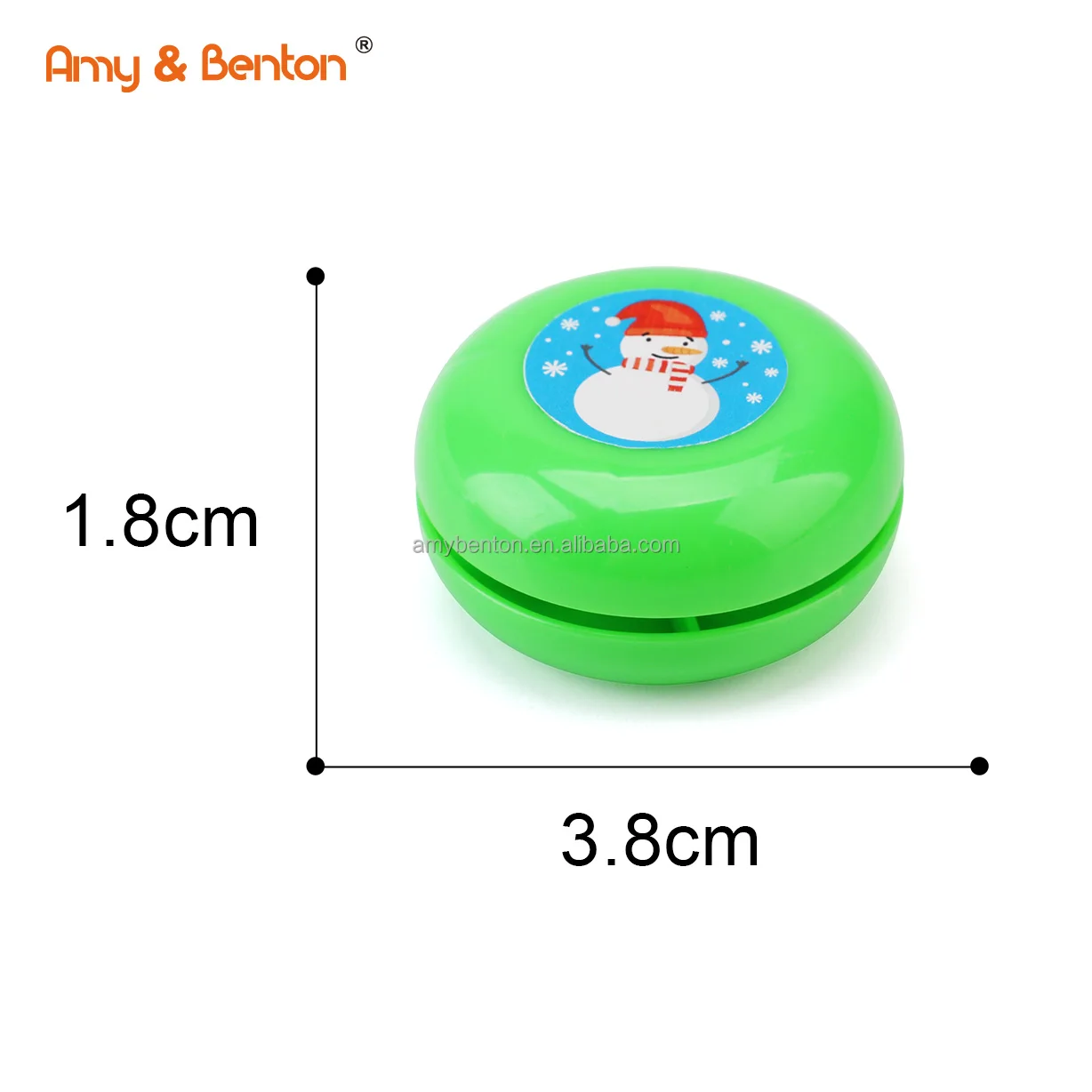 Рождественские мини-игрушки Йо-Йо сувениры для детской вечеринки игрушки рождественского подарка классические пластиковые наполнители Ио-Йо