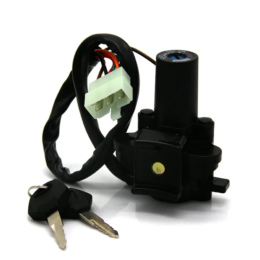 switch カセット Amazon.com: TCMT Black Ignition Switch with Lock key Set Fit