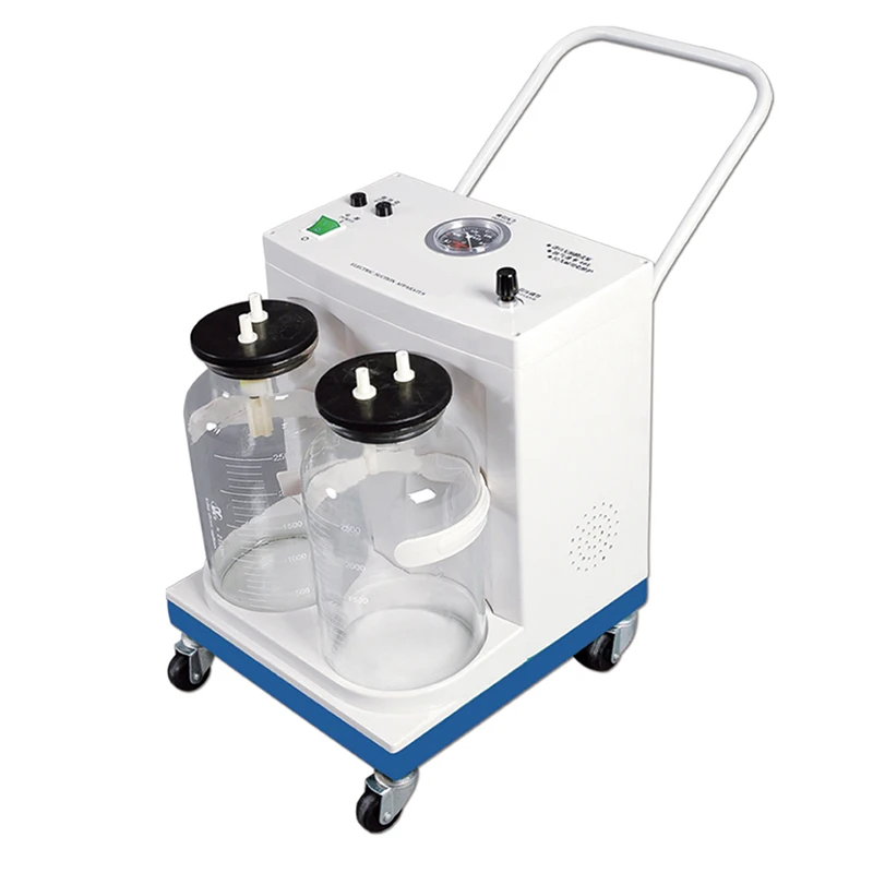 680mmhg Mobile Phlegm Suction Unit Vacuum Cleaner Portable Medical
