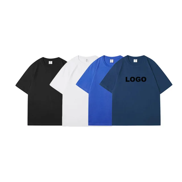 Summer Fashion Oversized Custom 230g 100% Cotton Sublimation T-Shirt Printing Logo For Mens
