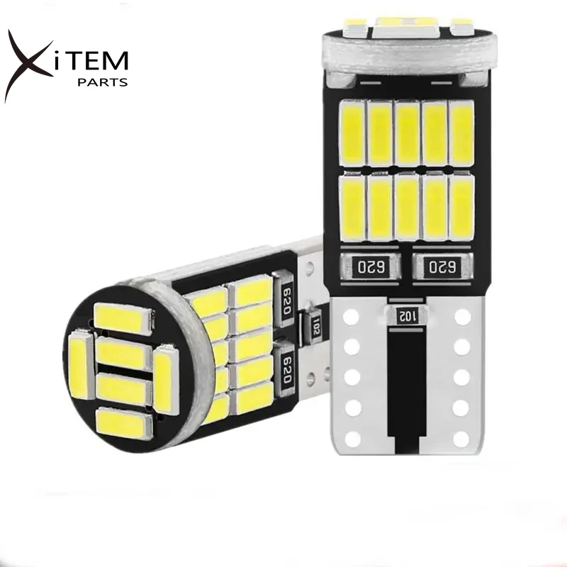 Canbus W5W Led T10 LED Bulbs 4014 26 SMD for Car Interior Signal Lamp 12V Parking Light Clearance Dome Reading Interior