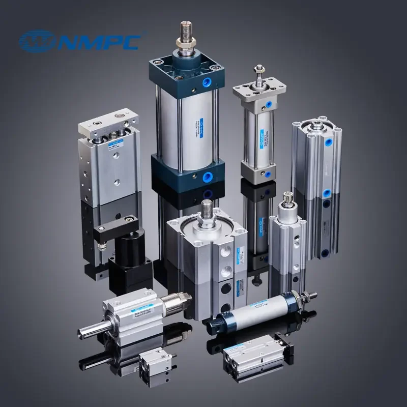 SDA Series Micro Compact Pneumatic Air Cylinder Airtac Thin Type Adjustable Stroke Pneumatic Cylinder