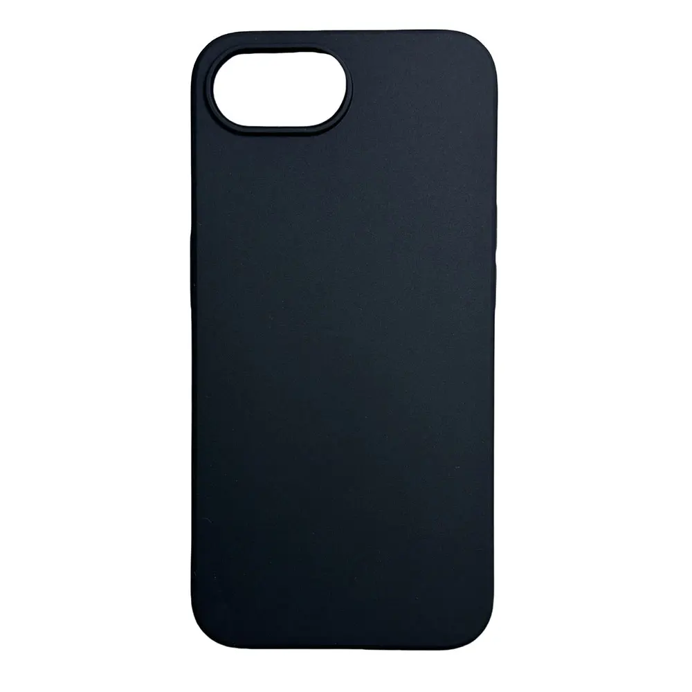 Capa de teléfono móvil de TPU negro suave para iPhone 16e SE4 2025 Protección de cuerpo completo ODM OEM Soporte Laudtec