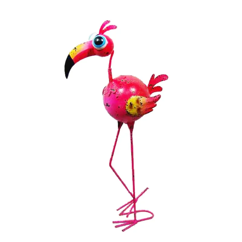 Small Scale Cute Metal Flamingo SG50202-21B