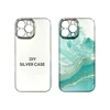 silver-plated phone case