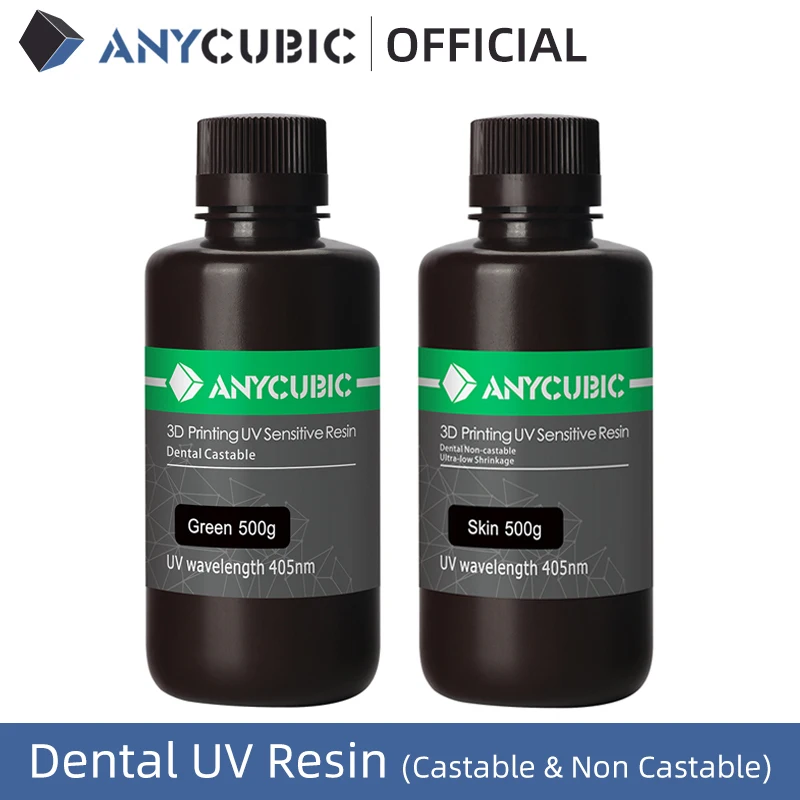 iFun 3D Dental Casting Resin 3163 - High Precision, Ash-Free