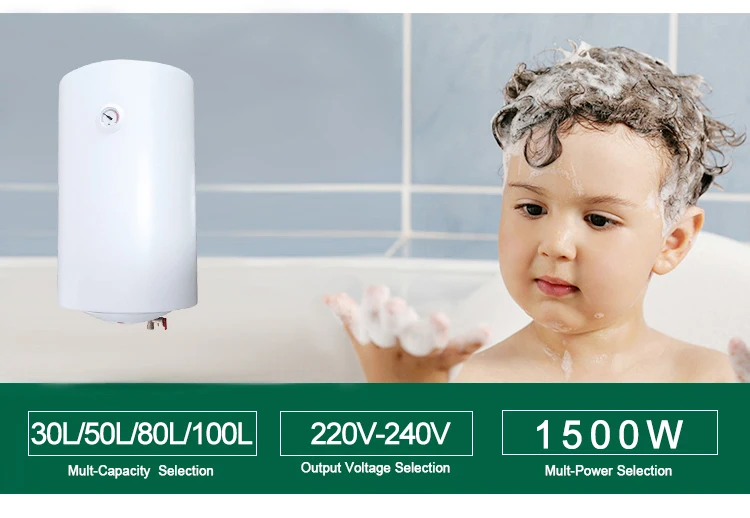 China Wholesale Water Heater Element Electric 50 Liters Home Electric