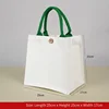 White& green Hand rope --25*25*17cm