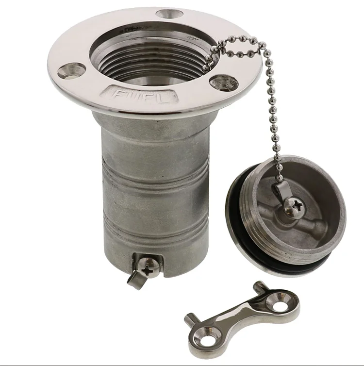 Boat Gas Cap Keys 4-Pack | Stainless Steel Deck Plate Keys For Marine Fuel Tank Fillers - View #11